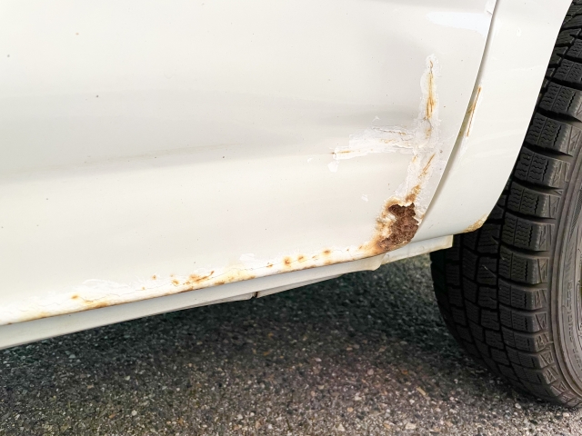 車の錆補修イメージ